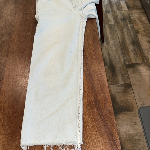 Madewell- The Perfect Vintage Wide-Leg Crop Jean sz 26 - Picture 3 of 7